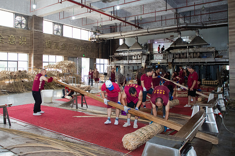 匠心傳承 理想華萊三大基地全面開啟千兩茶踩制